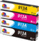 Clorisun 913a Multipack Kompatible für Hp 913a Druckerpatronen hp 913a Schwarz Patronen für hp PageWide Pro 477dw 477dn 377dw 377dn 352dn 452dn MFP 477dw MFP 552dw 577dw 577z P55250dw