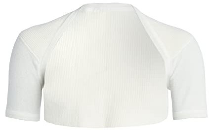 con-ta conta Schulterwärmer, Winterunterwäsche bei Gelenkschmerzen & Verspannungen, warme Wäsche aus Angora, unisex, in Wollweiß, Größe: L