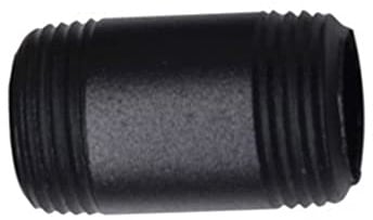 5-30cm DN15 Temperguss Rohrverschraubung, 6 Stück für DIY Armaturen Möbelwinkel Industrie Steampunk Elektrophorese Gewinderohr 6 Größen zur Auswahl