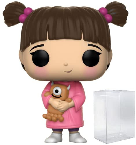 Funko Disney Pixar: Monsters Inc. 20th - Boo Figura de Vinilo, Multicolor, 3.75 Pulgadas (Incluye Funda Protectora Compatible)