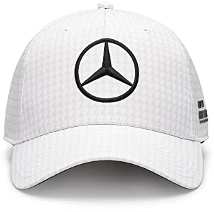 MERCEDES AMG PETRONAS Formula One Team - 2023 Lewis Hamilton Kappe - Weiß - Unisex - Größe: Einheitsgröße