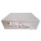 Aryllis A4 Deep Luxury Gift Box with Magnetic Lid and Stylish Silk Ribbon, White, Gift Hamper for Birthday & Anniversary Presents - 33cm x 25cm x 11cm