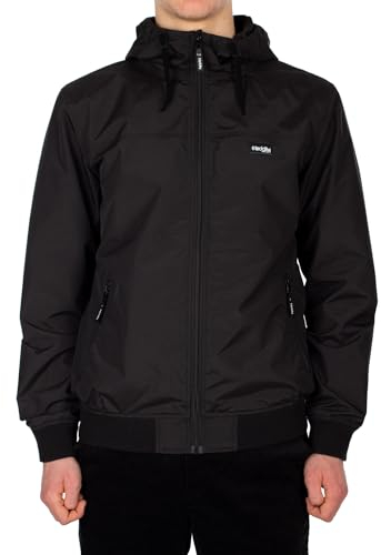 IRIEDAILY Herren Jacket AUF DECK recyceltes Material regular Fit uni black