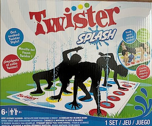 Twister Splash | Hasbro Twister Sprinklermatte Outdoor Spiel