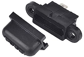 JADERY 10 Stück mittlerer Auto-Sicherungshalter, feuerfester und wasserdichter Sicherungskasten