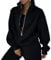 Litthing Tracksuit Womens Full Set Lounge Wear Sets 2 Piece Ladies Fleece Tracksuits Comfort Long Sleeve Activewear Zip Coat Tops Trousers Sets Fashion Casual Thermal Tracksuit Autumn Winter