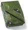GUARD SHIELD Bâche avec œillets - Imperméable - 6 m x 10 m - Vert - Multifonction - En polyester - 120 g/m² - Bâche de protection - Bâche de protection - Bâche multi-usages - Indéchirable et