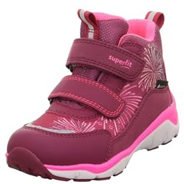 Superfit Mädchen SPORT5 leicht gefütterte Gore-Tex Sneaker, ROT/PINK 5000