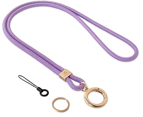 YOYOL Schlüsselband, Halsband-Schlüsselanhänger für ID-Abzeichen, Schlüssel, Handy, Männer und Frauen Cool Umhängeband