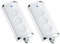 pepape Garage Door Remote Handheld Transmitter Compatible with Hormann HSE3-868-BS HSE2-868-BS HSE4-868-BS for HORMANN GARADOR GaraMatic ProMatic SupraMatic RollMatic Operator 2 Pack, White