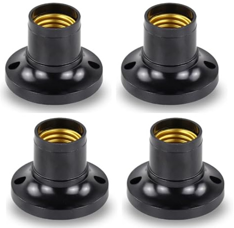 ShuoHui E27 Universal Lampenfassung Flach Adapter Energiesparend (4)
