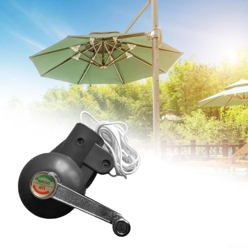 HEBEOT Diámetro 43 mm Accesorios Sombrilla Patio Manivela Resistente Reemplazo Titular Para Balcón Piscina Sombrilla Cubierta, FORS97VHP83OOC33W3N082