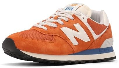 New Balance Herren 574 Sneaker, ROT, 46.5 EU