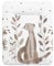 Ceba Baby® weiche Wickelauflage 50x70 cm - Baby Wickelunterlage - Wickeltischauflage für Junge und Mädchen - Wasserdicht, abwaschbar - OEKO-TEX® Standard 100 - Made in EU - Schlauer Otter