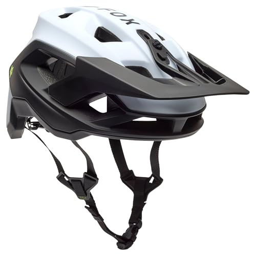 Fox Racing Unisex-Adult Speedframe Helmet Solid, CeHelmet, Black/White, L
