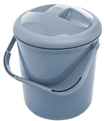 Rotho Babydesign Bella Bambina nappy pail - Odour-proof nappy bin made of recycled plastic, hygienic & environmentally friendly - space-saving & easy to clean, ideal for baby rooms