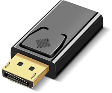 Lerpwige Portable DisplayPort to HDMIS with Connectors and Gaming Functions for Effortless Travel Use Easy to Use