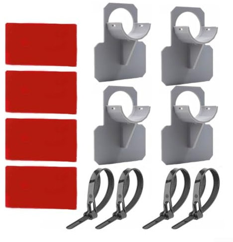 4 Stück Schlauchhalter für Pools sicher passend für 1 63,5 cm Schläuche, einfach zu installieren