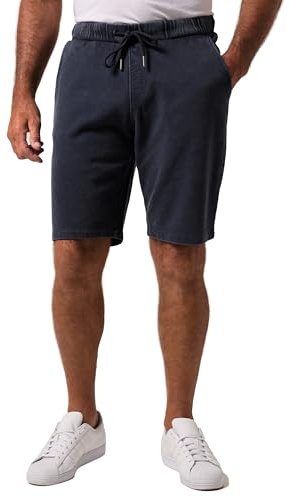 JP 1880 Herren große Größen Übergrößen Menswear L-8XL JP1880 Sweat-Bermuda, Elastikbund, Vintage Look, bis 8 XL