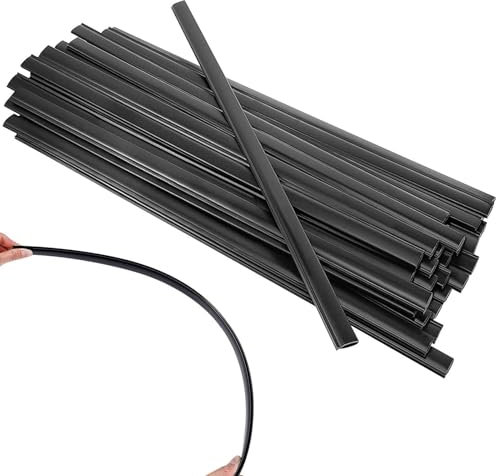 Bandes de margelles réutilisables pour piscine - Clips pour liners de piscine hors-sol, Remplacement de bandes noires | Clips de liner faciles à clipser pour une installation serrée, fixation sûre des