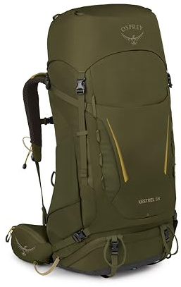 Osprey Kestrel Herren-Trekkingrucksack, 58L Large/X-Large, Moss Green