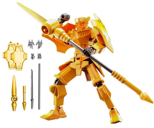 Generisch Actionfigur - Bewegliche Gelenke, Titan Statue, Kampffigur Für Sammler, Rollenspiel Zubehör, Schreibtisch, Zuhause Büro Display, Kreatives Spielzeugset