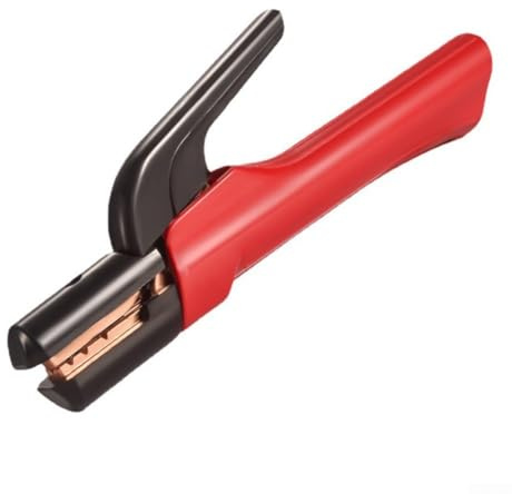 UrbanHui Welding Electrode Holder 600A, Heavy Duty Copper Clamp with PVC Insulation, Compatible with 2.5 to 4.0 mm Rods, for Repair and Maintenance