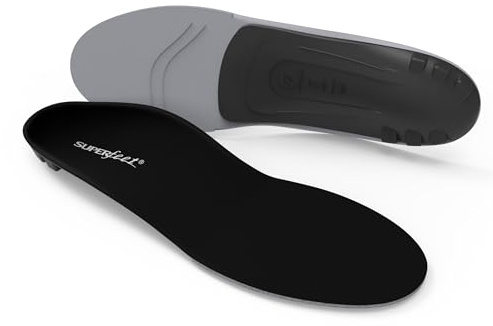 Superfeet - Allzweck-Stützeinlagen mit niedrigem Fußgewölbe - Trim-To-Fit Ortheseneinlagen für dünne, enge Schuhe - EU 42 – 44