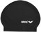 arena Bonnet de Bain Unisexe Polyester II Natation Mixte, Noir/Blanc, Taille Unique