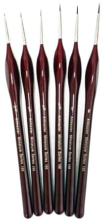 Artmaster Artists & Modelmakers Fine Detail Brush Set of 6