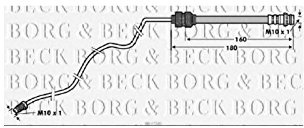 Borg & Beck BBH7782 Brake Hose To Fit Ford Galaxy Mondeo S-Max