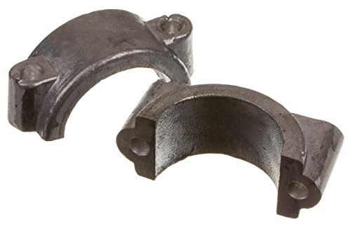 Set 1x Formstück + 1x Klemmbrücke für vorderes Schutzblech/ Kotflügelhalter, innen + außen - Oberflächen unbearbeitet - S50, S51, S70, SR50, SR80