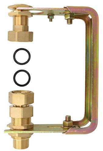 'Klint – -Wasserzähler – senkrecht, verzinkt verstellbar, Qn 2,5 m³/Lagerregal/4 x 3/4