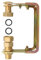 'Klint – -Wasserzähler – senkrecht, verzinkt verstellbar, Qn 2,5 m³/Lagerregal/4 x 3/4 