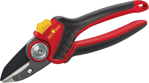 New Wolf-Garten Large Soft Grip Anvil Secateurs 25mm RS4000 Garden Pruners