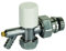 10mm Giacomini Stella Angled Radiator Valve with Drain Off