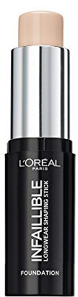 L’Oreal Paris Natural Rose Infallible Shaping Stick Foundation Number 140, 9 g
