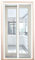 Flei Fliegengitter Magnetvorhang für Türen 90x190cm, Magnetischer Fliegenvorhang Moskitonetz, Auto Schließen, magnetische Adsorption, for Türen/Patio - Weiß