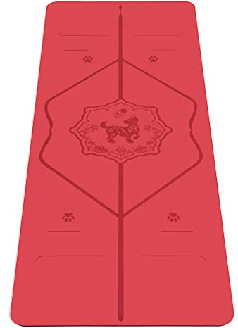 Liforme Animals Yogamatte - Umweltfreundlich & rutschfest - Originales Einzigartiges Ausrichtungsmarkierungssystem - Biologisch abbaubare Matte aus Naturkautschuk - Sonderausgabe