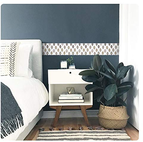 setecientosgramos Cenefa Decorativa Auto-Adhesiva | Decoración de Pared | Hogar-Cocina-Baño-Dormitorio | 5 m x 15 cm | Otoño