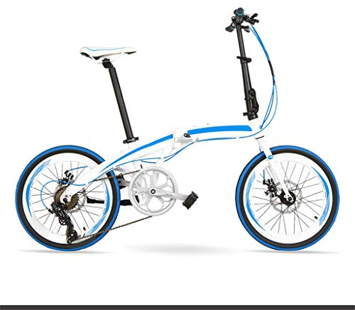 TYXTYX 20 Zoll Klapprad Faltrad Mountainbikes Nabenschaltung Leichte Stoßdämpfung 7 Gang Geschwindigkeit Klappfahrrad Folding Bike