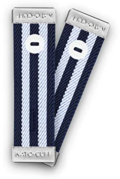Nato Cuff - Der Original Hemdmanschettenhalter - Stoppen Sie das gerollte Langarmhemd - Ziehen Sie es elegant hoch - Elastische rutschfeste Ärmelhalter (Diego)