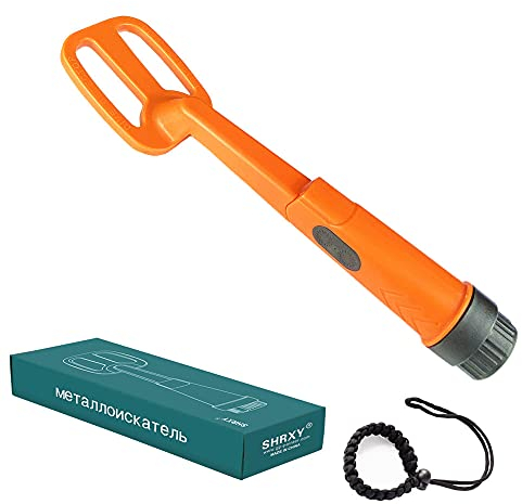 Metal detector subacqueo Impulso Pinpointer Induzione Immersione Tesoro Impermeabile Metal Detector Hand Held Coil Metal Finder (Arancione)