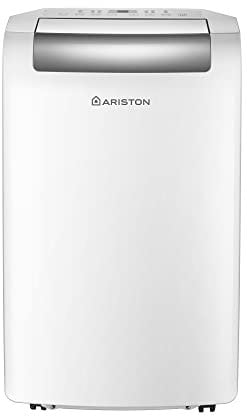 Ariston MOBIS PLUS 10 UK portable air conditioner, 10000 BTU, A+ energy class, white - Manufactured to be installed in UK (3381530)