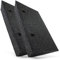 Bordsteinrampe Gummi schwarz 2X I Breite: 50 cm I Höhe: 110 mm I Rampe Gummikeil Rollstuhlrampe Auffahrrampe Auffahrkeil Auffahrhilfe Türschwellenrampe Autorampe