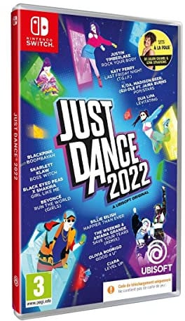 JUST DANCE 2022 CODE IN BOX SWITCH (CODE DE TELECHARGEMENT DANS LA BOITE)