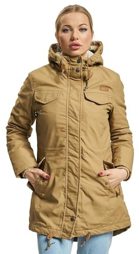 Brandit Women Marsh Lake Parka, Farbe: camel, Größe: S