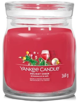YANKEE CANDLE Signature Medium Jar Homday Cheer