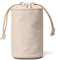 YONBEN Trousse à cosmétiques avec Cordon de Serrage, Organiseur Multifonction en Toile pour Maquillage et Articles de Toilette (Beige)
