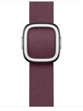 Apple Watch Band - Modernes Lederarmband - 41 mm - Mulberry - Large